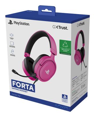 Trust GXT498P FORTA PS5 Headset Roze - thumbnail