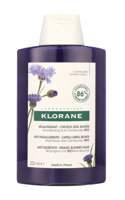 Klorane Anti-Yellowing Shampoo With Centaury 200 ml