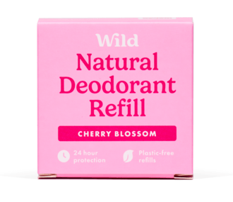 Wild Natural Deodorant Refill Cherry Blossom