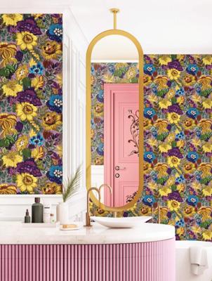 Dutch Tahiti - Coccinella paars/geel/blauw - 13362