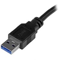 Kabel Micro USB Startech USB312SAT3CB Zwart - thumbnail