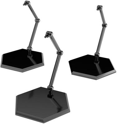 The Simple Stand Mini Nendoroid More for Mini Figures & Models Black Hex Type 3-Pack The Simple Stand Mini Nendoroid More for Mini Figures & Models Black Hex Type 3-Pack