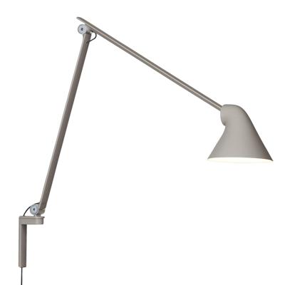 Louis Poulsen NJP Wall Long Wandlamp - 3000K - Lichtgrijs
