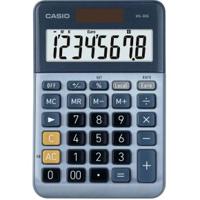 Casio MS-80E Bureaurekenmachine Blauw Aantal displayposities: 8 werkt op zonne-energie (l x b) 101 mm x 149 mm - thumbnail