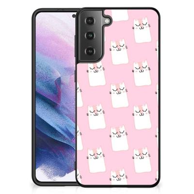 Samsung Galaxy S21 Plus Dierenprint Telefoonhoesje Sleeping Cats Samsung Galaxy S21 Plus Dierenprint Telefoonhoesje Sleeping Cats