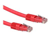 ACT IB1203 LSZH U/UTP CAT6A patchkabel Rood - 3 meter - thumbnail