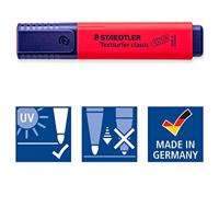 Markeerstift staedtler 364 textsurfer rood | 10 stuks - thumbnail