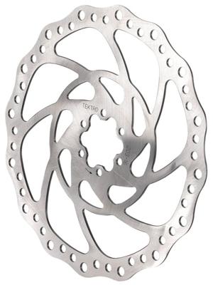 Tektro schijfrem rotor tr203-45 ø203x2,3mm, centerlock, zlv