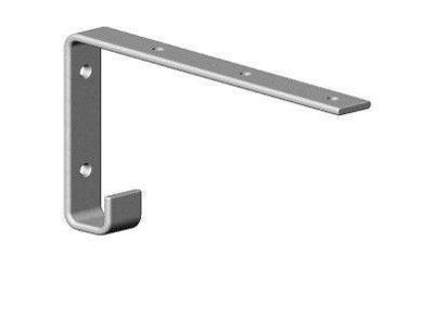 Ophangbeugel Wit 12cm