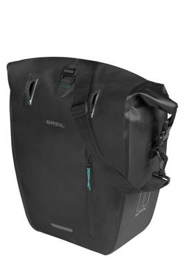 Basil Tas rivo l enkel zwart | mik hooks | 15l