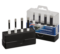 Carat diamantboorset tegel - 2x6mm en 2x8mm - ETDC Classic - voor accuboormachines - thumbnail