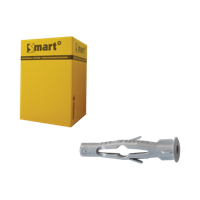 pgb-Europe SMART | Nylon uni.plug SMART met boord Ø 8x50 | 100 st SM0MFPN000800503 - thumbnail