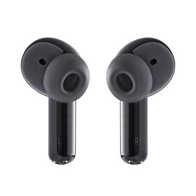 Intenso Buds Plus T310AE schwarz In Ear headset Bluetooth Stereo Zwart Noise Cancelling Oplaadbox, Indicator voor batterijstatus, Touchbesturing Mobiele