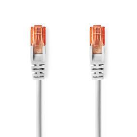Nedis CAT6 Netwerkkabel | RJ45 Male | RJ45 Male | U/UTP | 2.00 m | Rond | PVC | Grijs | Label - CCGL85200GY20
