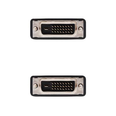 NanoCable 10.15.0802 DVI naar DVI dual link kabel 24+1, mannelijk/zwart, 1,8 m
