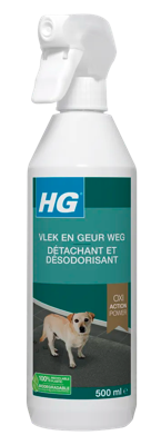 HG Vlek & geur weg hond 500 Milliliter