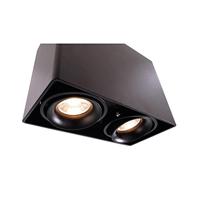 Deko Light 348005 Mona II, Schwarz Plafondlamp GU10 Zwart - thumbnail