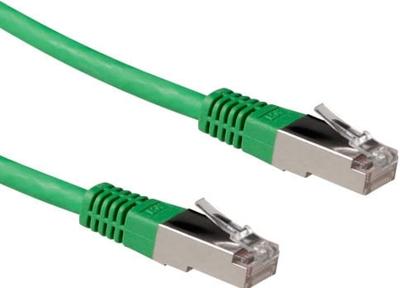 ACT Groene 10 meter LSZH SFTP CAT6A patchkabel met RJ45 connectoren ACT Groene 10 meter LSZH SFTP CAT6A patchkabel met RJ45 connectoren