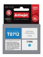 Activejet AEB-712N inkt (vervangt Epson T0712, T0892, T1002; Supreme; 15 ml; blauw) - thumbnail