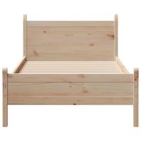 Bedframe zonder matras massief grenenhout 90x200 cm - thumbnail
