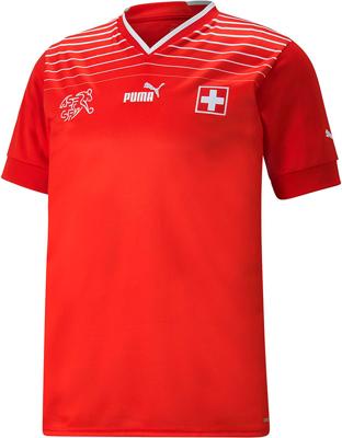 Zwitserland Thuis Shirt Senior 2022/2023 - Maat XL - Kleur: Rood | Soccerfanshop