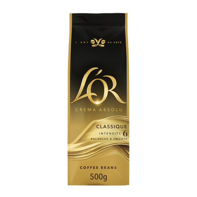 L'OR Espresso Crema Absolu - Koffiebonen 500 GR L'OR Espresso Crema Absolu - Koffiebonen 500 GR