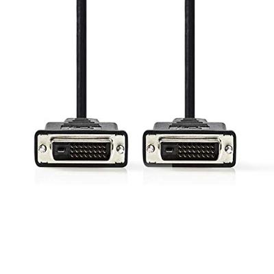 DVI-Kabel | DVI-D 24+1-pins male - DVI-D 24+1-pins male | 10 m | Zwart
