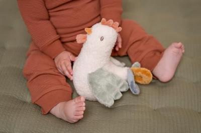 Little Dutch Farm Knuffel Tuimelaar Kip Little Dutch Farm Knuffel Tuimelaar Kip