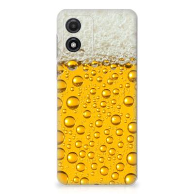Motorola Moto E13 | Siliconen Case | Bier