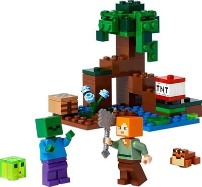 LEGO Minecraft - Het Moerasavontuur Constructiespeelgoed - thumbnail