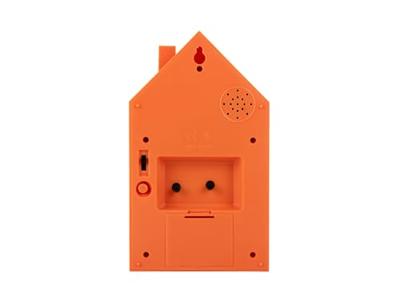 Karlsson Alarm Klok Modern Cuckoo Bright oranje