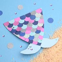 Florence • glitter papier en cardstock set 216g a4 10x light pink/hydrangea - thumbnail