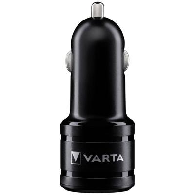 Varta Car Charger 2xUSB USB-oplader 17 W 2x USB-A Zwart Auto