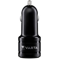 Varta Car Charger 2xUSB USB-oplader 17 W 2x USB-A Zwart Auto - thumbnail