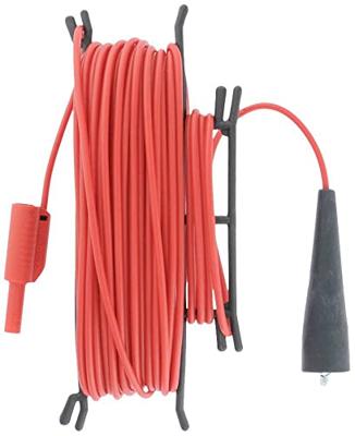 Metrel A 1026 Veiligheidsmeetsnoer Bananenstekker 4 mm Krokodilklem 20 m Rood 1 stuk(s)