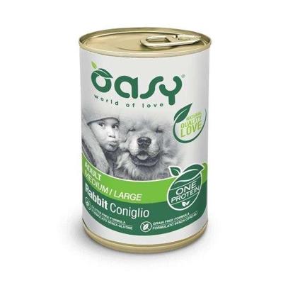 OASY One Protein Adult Medium/Large Rabbit - natvoer voor honden - 400g