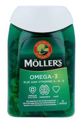 Mollers Omega-3 visoliecapsules 112 Capsules