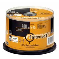 Intenso 1001125 CD-R 80 disc 700 MB 50 stuk(s) Spindel - thumbnail