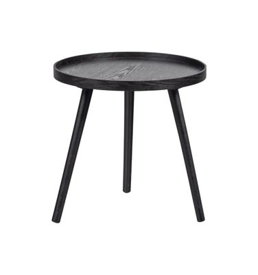 WOOOD Bijzettafel 'Mesa' 45cm, kleur Zwart