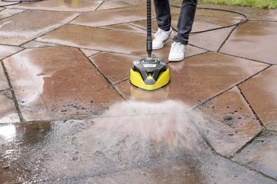 KARCHER T-Racer T 7 Plus oppervlaktereiniger - Geel en zwart - thumbnail