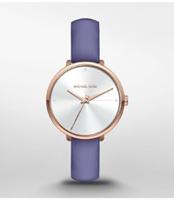 Horlogeband Michael Kors MK2820 Leder Paars 14mm - thumbnail