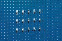 Bott Gereedschaphouder-assortiment | BxH mm | elk 5 haken T75/100/150 mm 15-delig | 1 stuk - 14031427 14031427 - thumbnail