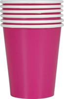Fuchsia Neon Bekertjes (6st) - thumbnail