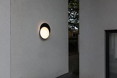 Lutec Unieke wandlampGoleta zwart - 5205801012