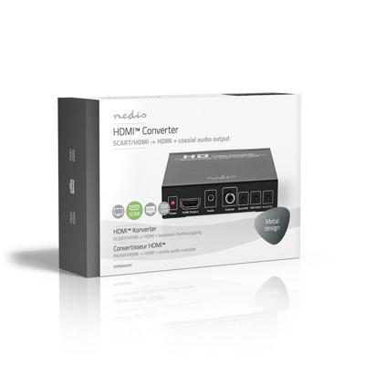SCART-naar-HDMI-Converter | 1-Wegs - SCART-Ingang | HDMI-Uitgang - thumbnail
