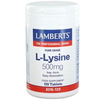 Lamberts L-lysine 500 Mg (120tb) - thumbnail