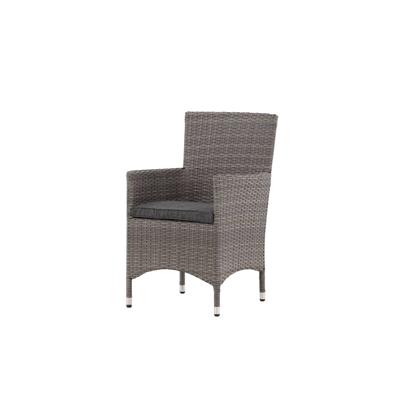 Nohr Tuinstoel 'Charnae' Wicker, kleur Grijs