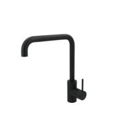 Hotbath Cobber Keukenmengkraan Draaibaar Zwart Mat CB041 - thumbnail