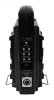 Dubbele V-Mount lader voor o.a. Sony BP-95W, BP-GL65, BP-190WS - met 4-Pin XLR kabel - thumbnail