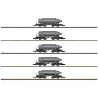 Märklin 82092 Z 5-delige set Carbid-flessenwagen van SKW Trostberg AG - thumbnail